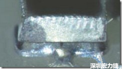 不沾錫，空焊不沾錫