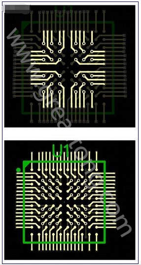 如何布線不同的BGA圈，從最外層開(kāi)始，直到中心-深圳宏力捷