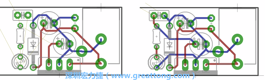 2.3. 下一步，進行布線并連接各個電源供應(yīng)的連結(jié)點。