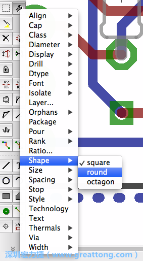 你可以在元件定位或是繪制完成之后，使用「變更/扳手（Change/wrench）」工具來改變元件里很許多多不同的性質(zhì)。